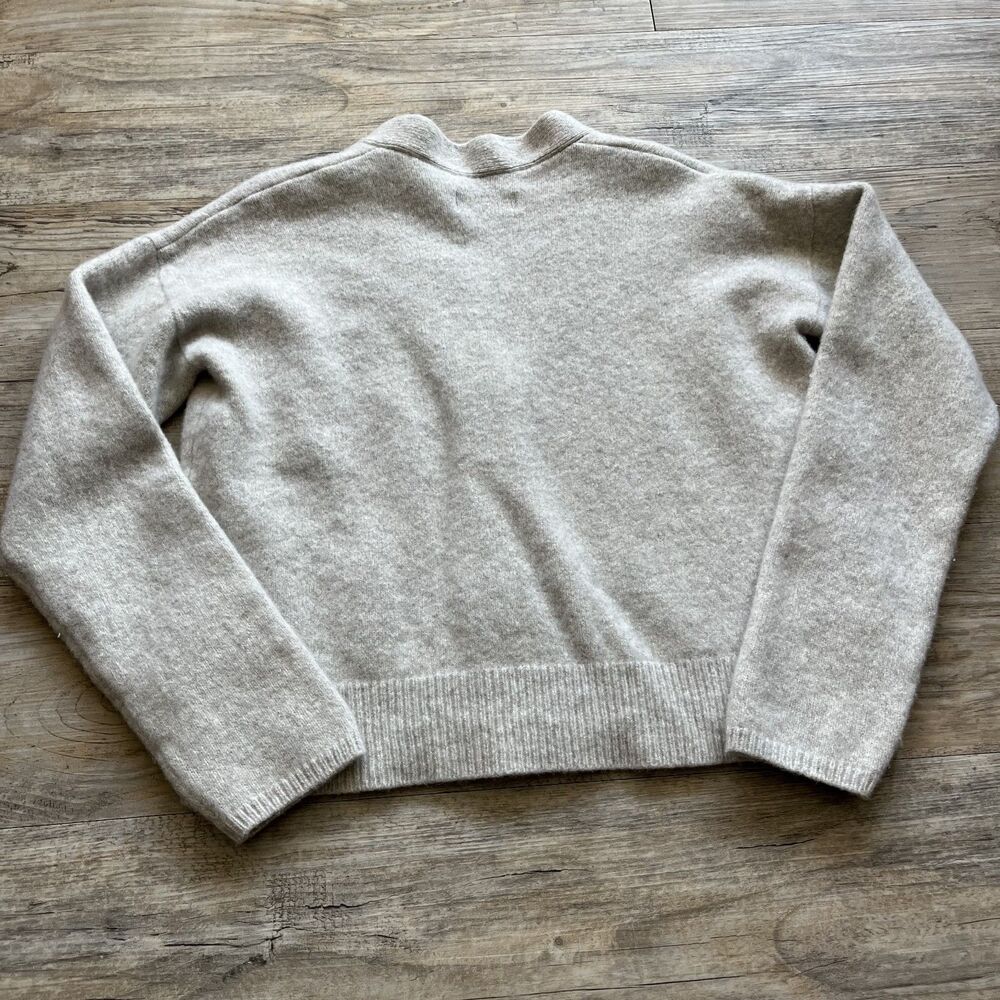 Heidekönigin Cardigan Medium Designer Wool Unique High End $198 Heidekonigin - Picture 2 of 6